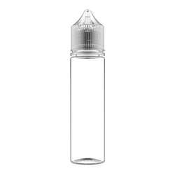 60ml Chubby Gorilla PET Unicorn Bottle CLEAR