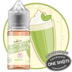 Creamy Mint Milkshake One Shots