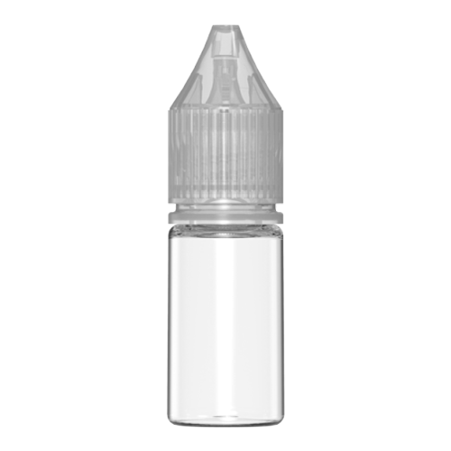 Chubby Gorilla CR Reducer Unicorn Bottle With Tamper Evident (Clear Bottle With Clear Closure)