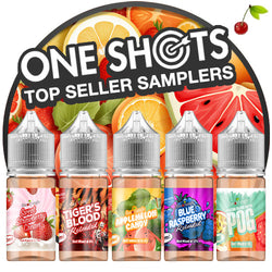 10ml One Shot Top Sellers Sampler Pack (5 Pack)