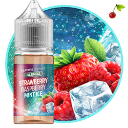 Strawberry Raspberry Mint Ice by Flavors Express Blendz