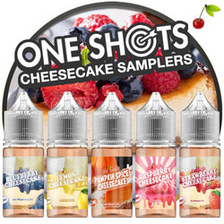 10ml Cheesecake One Shot Sampler Pack (5 Pack)