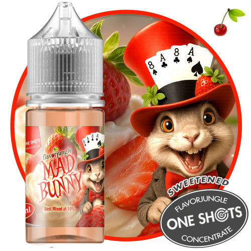 Mad Bunny One Shots (Strawberries & Cream) Mad Bunny One Shots (Strawberries & Cream)