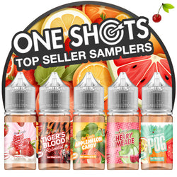 10ml One Shot Top Sellers Sampler Pack (5 Pack)