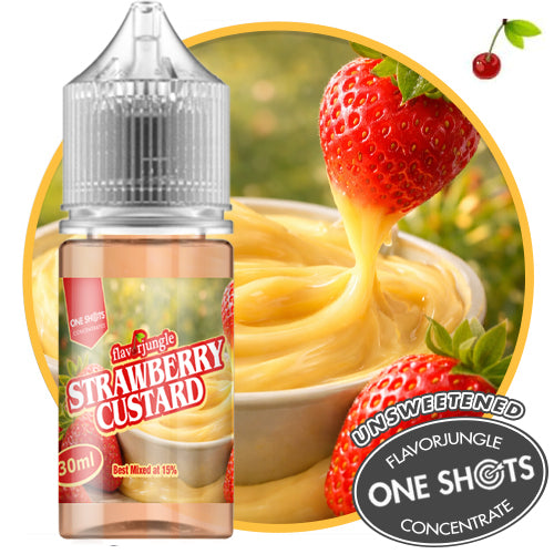 Strawberry Custard One Shots Strawberry Custard One Shots