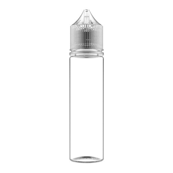 60ml Chubby Gorilla PET Unicorn Bottle CLEAR