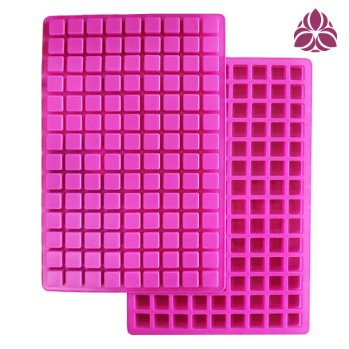 Silicone Square Cube Candy Molds, 2-Pack by Lorann Flavors