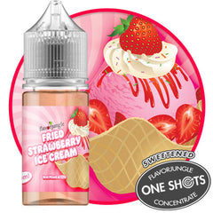strawberry ice cream vape juice Fried Strawberry Ice Cream One Shots