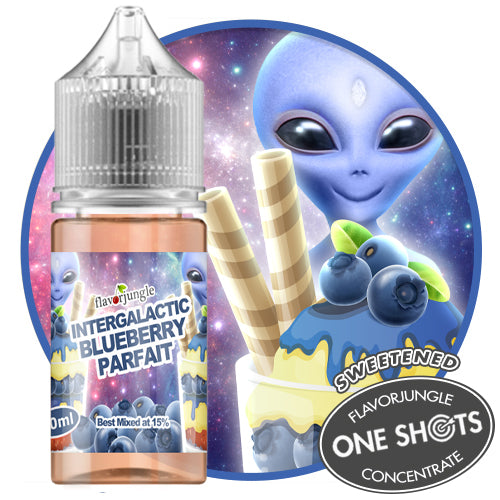 Intergalactic Blueberry Parfait One Shots