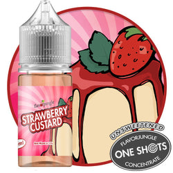 Strawberry Custard One Shots